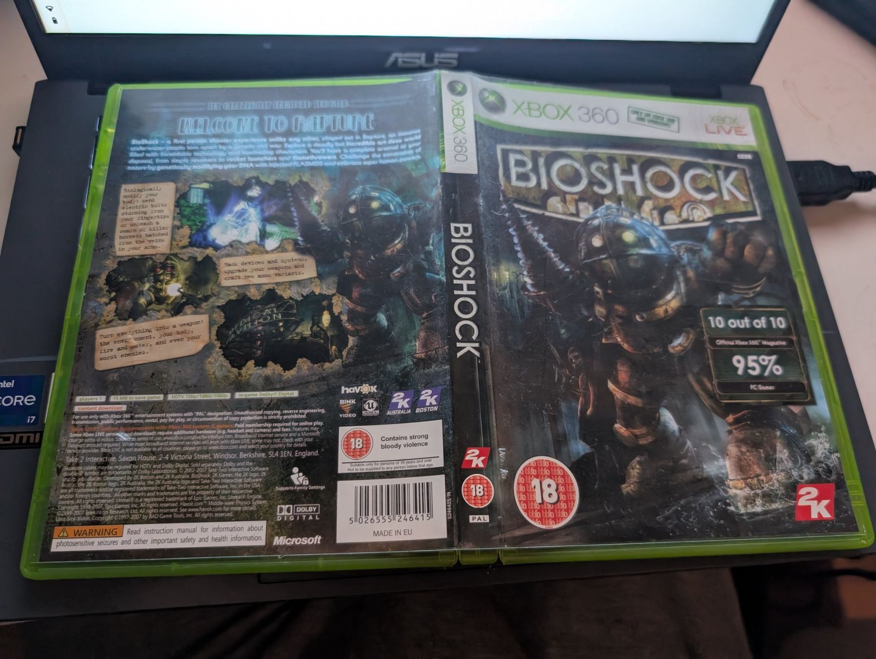 Microsoft Giochi: Bioshock Xbox 360 Game CIB – Usato da Hünenberg See venduto da SpecialEditionGaming 1