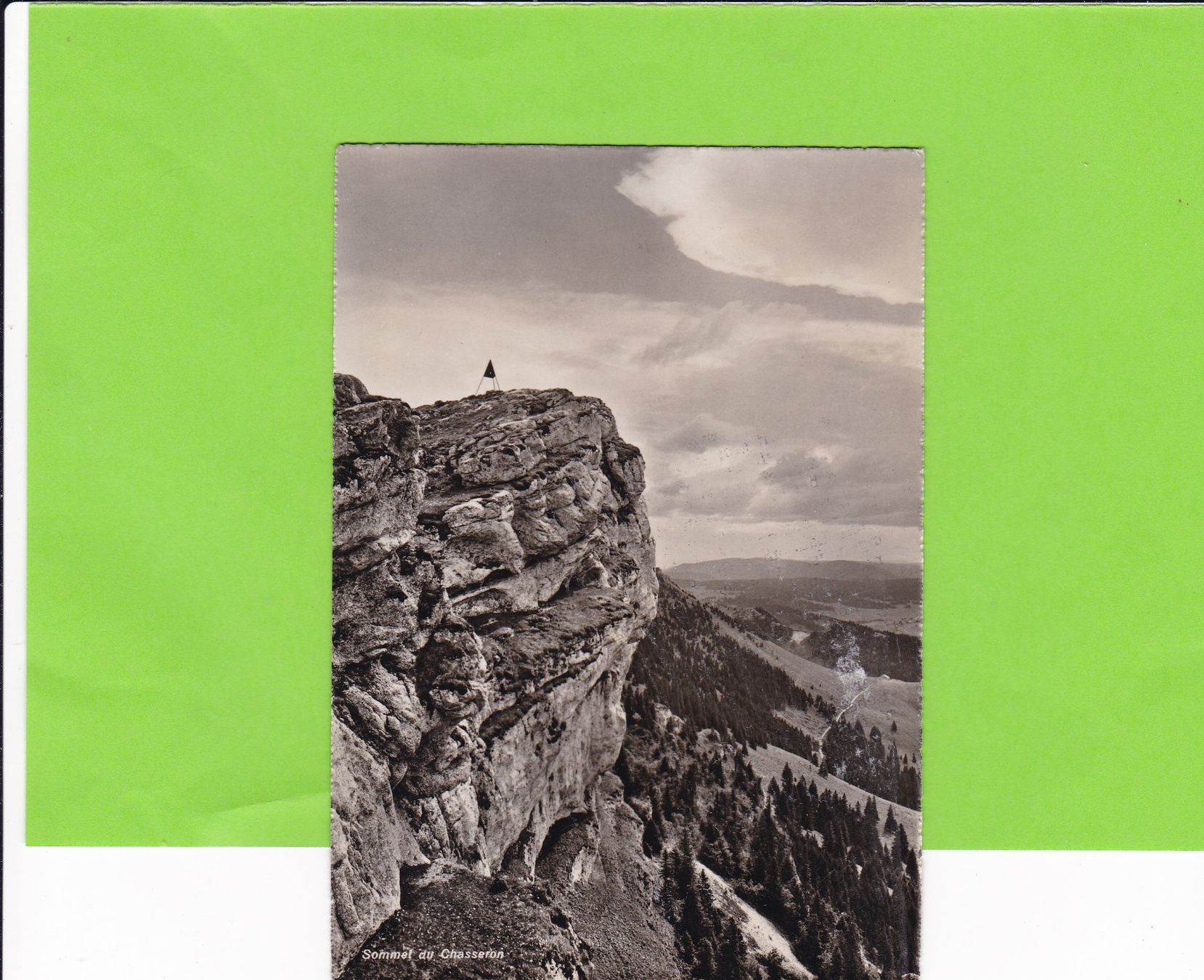 Cartoline postali: Sommet du Chasseron – Usato da St. Peterzell venduto da neckertal