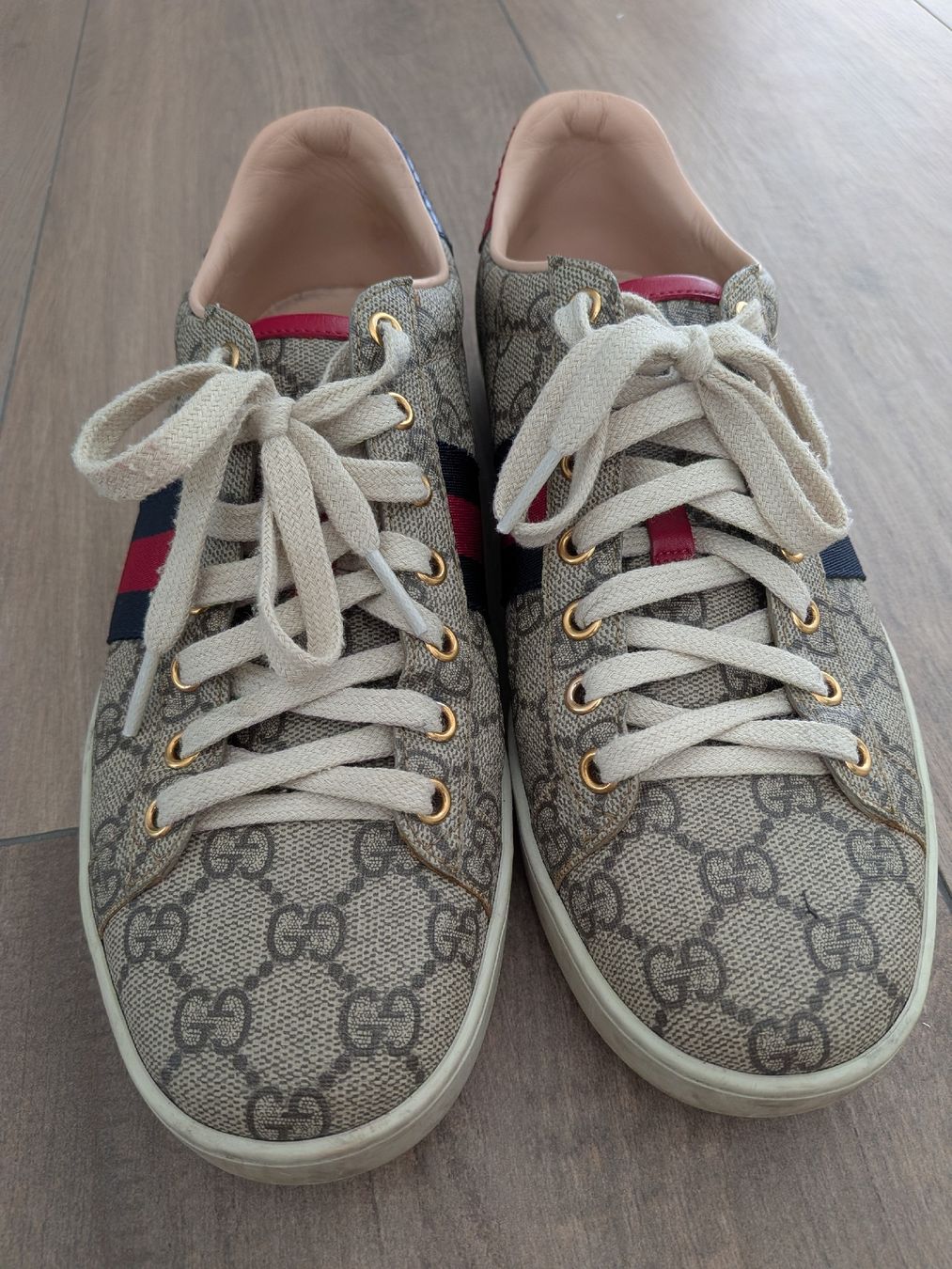 Gucci Chaussures femmes: Gucci Ace Leather Trainers – D'occasion à Morges par dhi_y2qk 1
