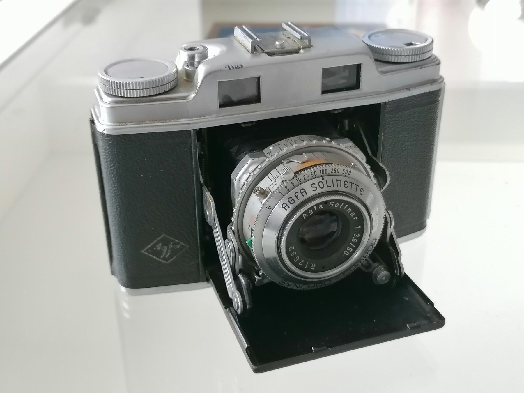Agfa Kamera: AGFA Fotokamera Super Solinette – Gebraucht aus Basel von vintagecollector
