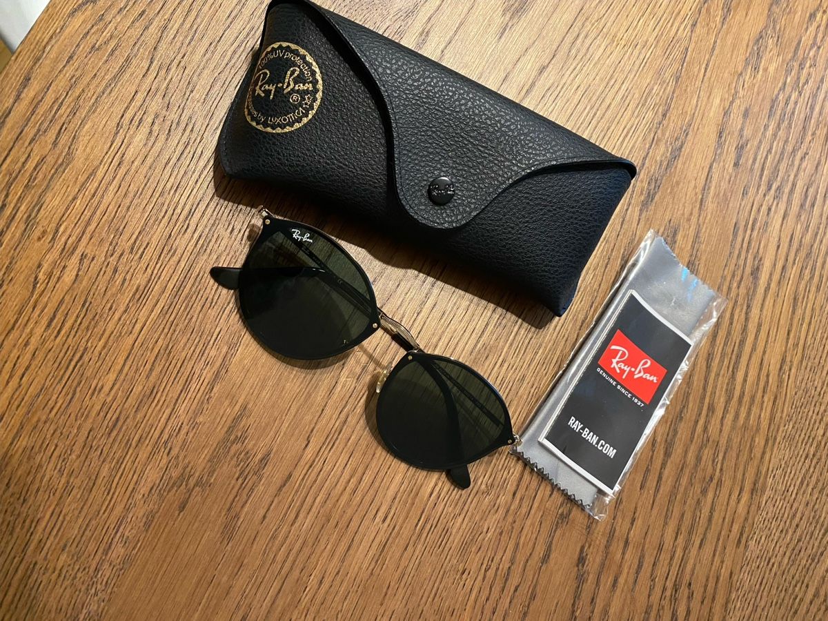Ray-Ban Occhiali & Lenti: Ray Ban Sunglasses RB3574N Blaze Round – Nuovo (secondo la descrizione) da Basel venduto da kal_v26p 3