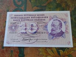 SUISSE  10  Francs  1973  (3502)  Billet