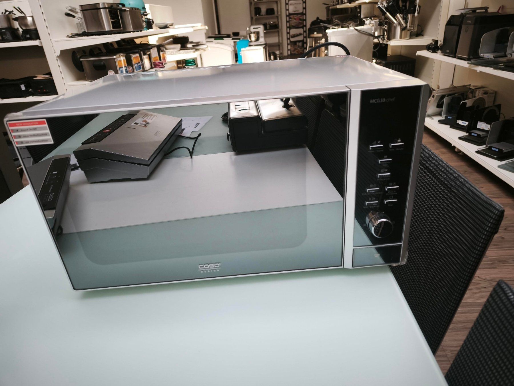 Elettrodomestici da cucina: Mikrowelle MCG30 Chef CASO – Nuovo (secondo la descrizione) da Erlinsbach SO venduto da Rigaflex