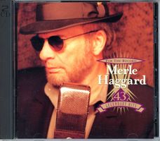 2CD - MERLE HAGGARD For The Record 43 Legendary Hits (1999)