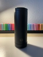 W10 Oxford Reisebecher mit Powerbank