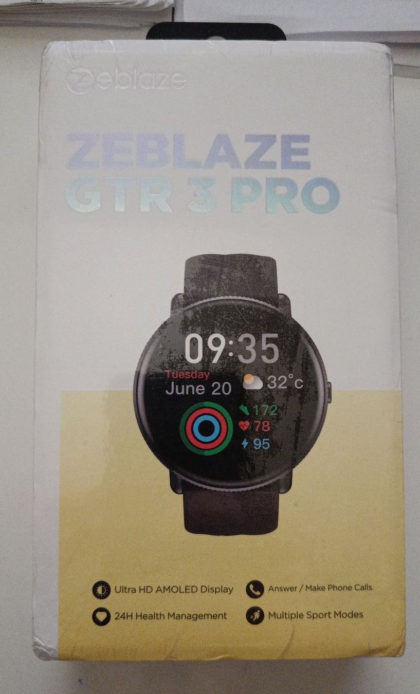 Smartwatch: Zeblaze GTR 3 Pro - Smartwatch – Nuovo e nell'imballaggio originale da Le Grand-Saconnex venduto da mcmartins 5