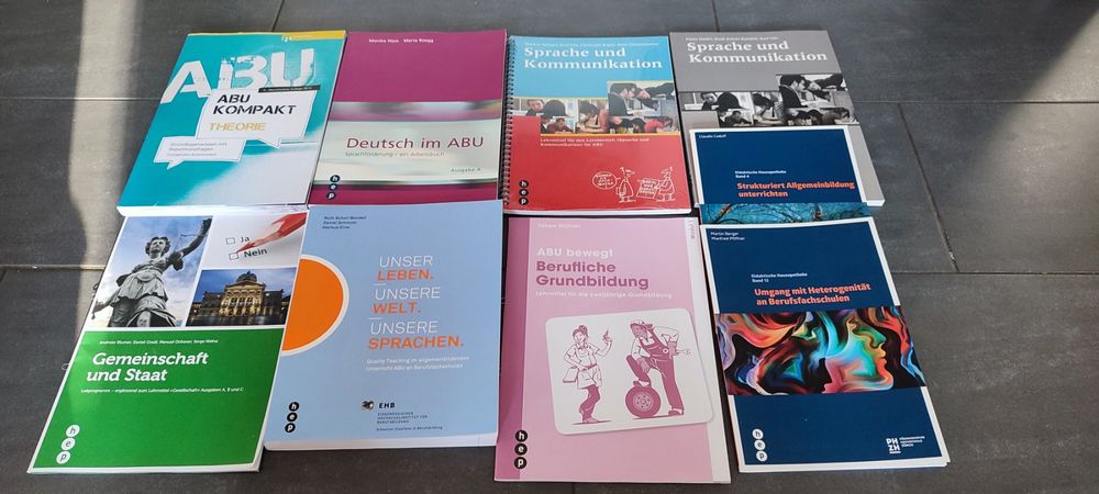 Grosses Bücherset Lehrmittel ABU Allgemeinbildung | Kaufen Auf Ricardo