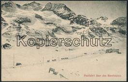GR Bernina Pass - Postkutsche - Pferdeschlittenpost