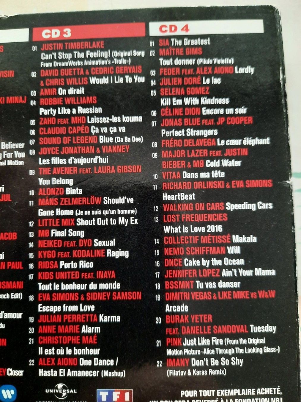 CD: Cds NRJ Awards 2016 - 4 Cds – Usato da Pully venduto da bro_n52j 4