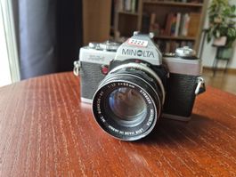 Vintage Minolta XG-1 35mm Film Camera -MC ROKKOR 55mm Lens