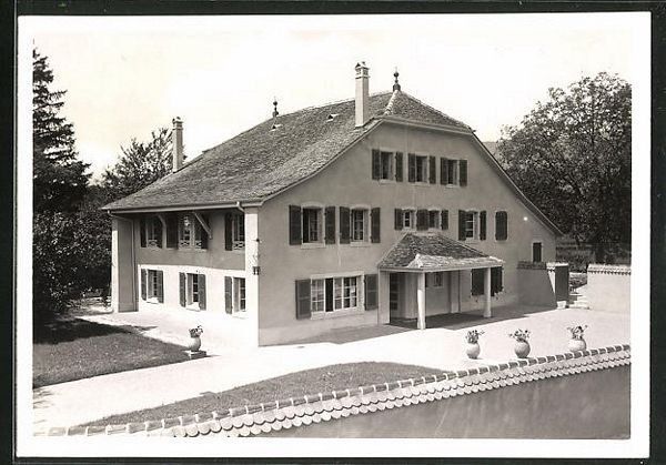Ansichtskarten: Borex, La Chaumière, vers 1945 – Gebraucht aus Frauenfeld von POML