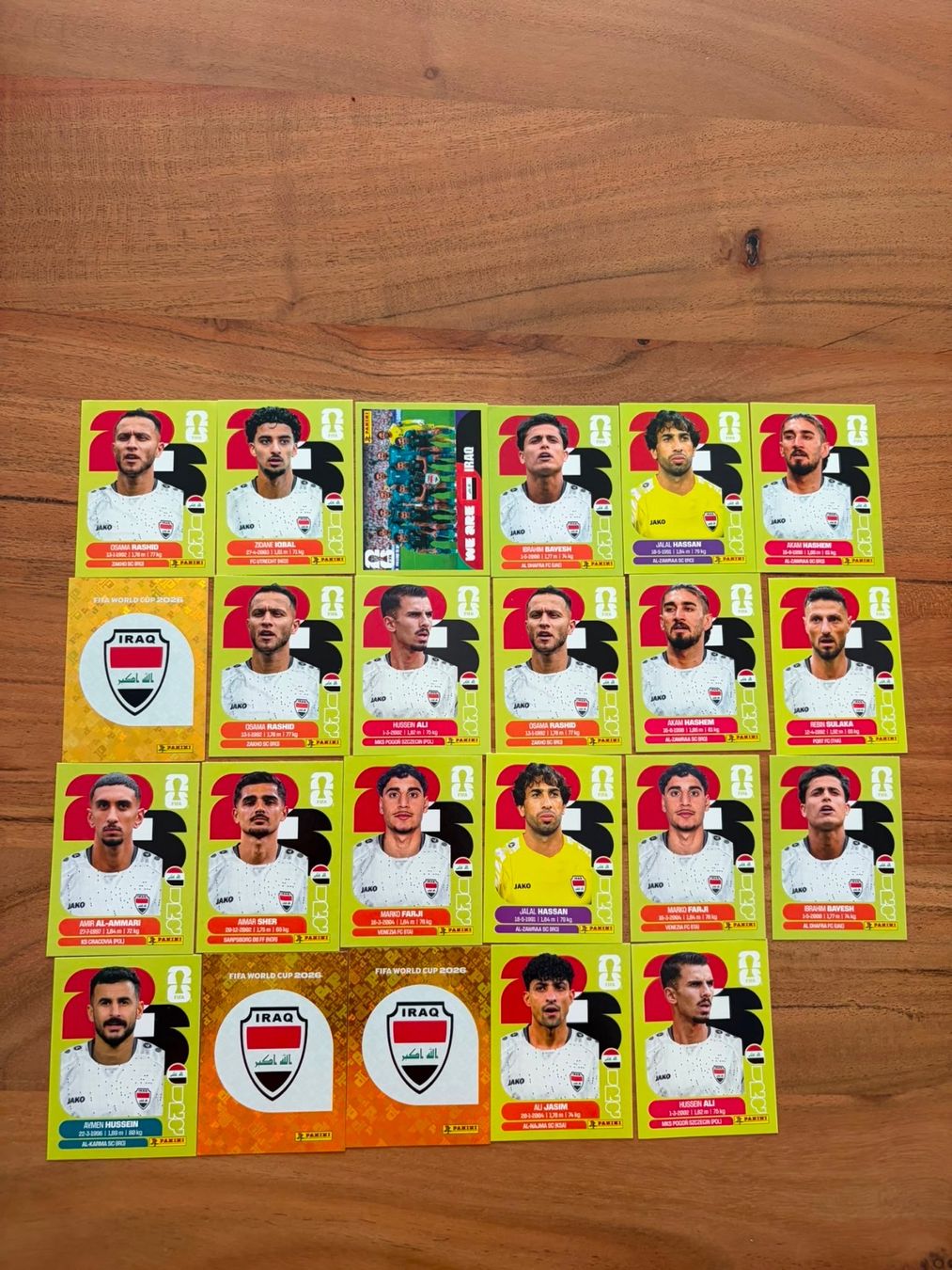 Panini Sammelbilder & Trading cards: Panini Irak IRK 2026 – Gebraucht aus Solothurn von rah_g92d