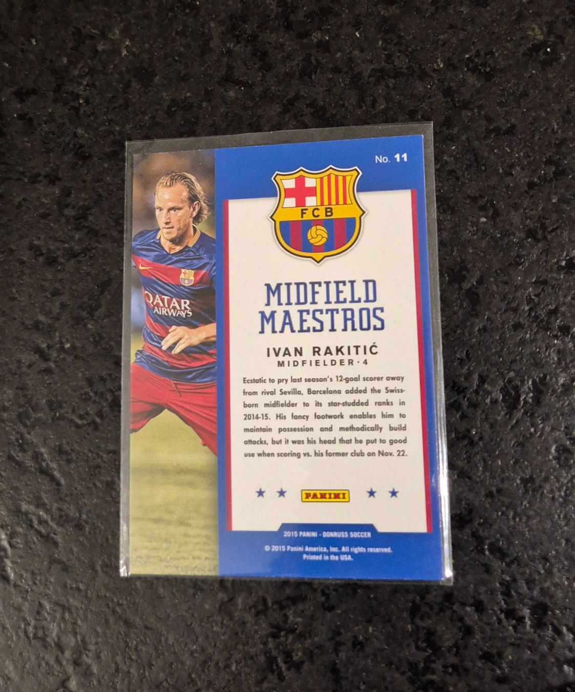 Topps Carte collezionabili: Ivan Rakitic - Barcelona - Panini – Nuovo (secondo la descrizione) da Burg AG venduto da Danoe 1