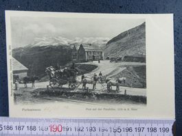 FURKASTRASSE POSTKUTSCHEN PASSHÖHE HOTEL URI AK