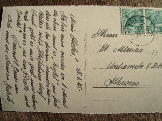 Cartoline postali: 403 Clavadel - Davos. Postkarte – Usato da Thun venduto da Gaad1961 1