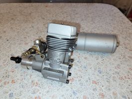Eingelaufener Super Tigre G90, 15 ccm. 2-Takt Motor