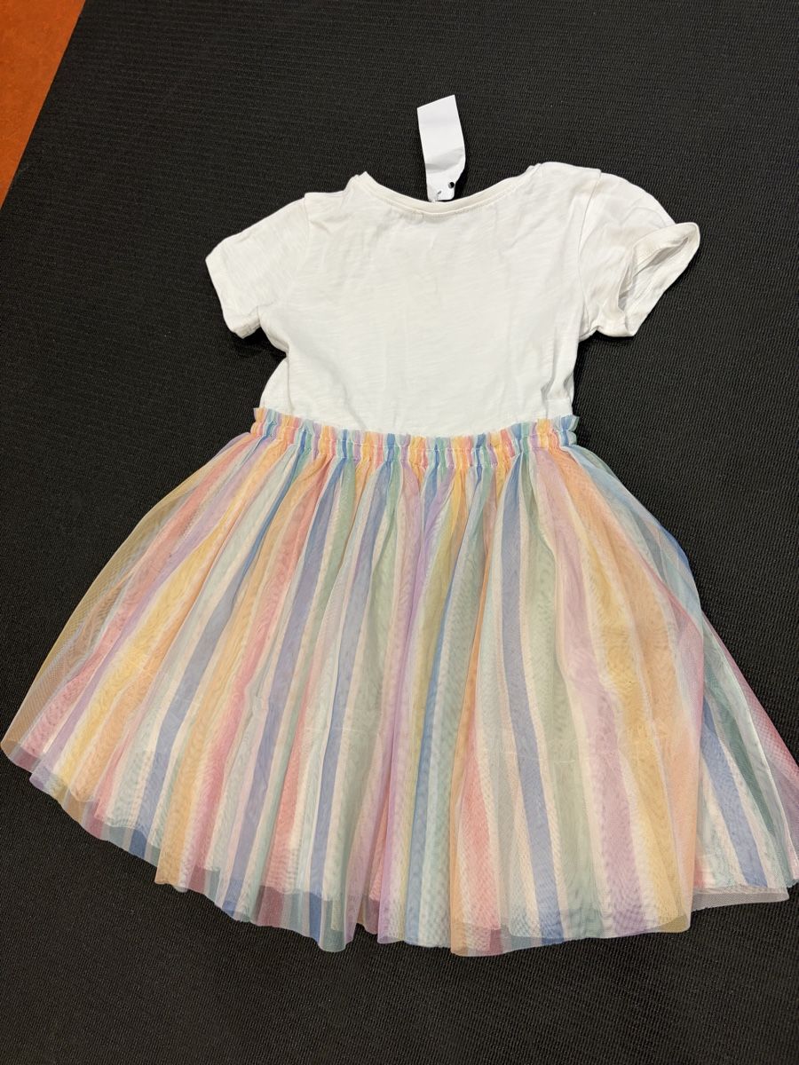 Next Vestiti & Gonne: Next Kleid, Regenbogen Tüllrock, Grösse 98 – Usato da Pratteln venduto da Daily88 3