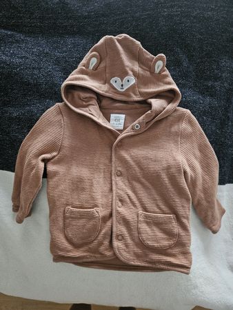 Kapuzenjacke Braun Grösse 74