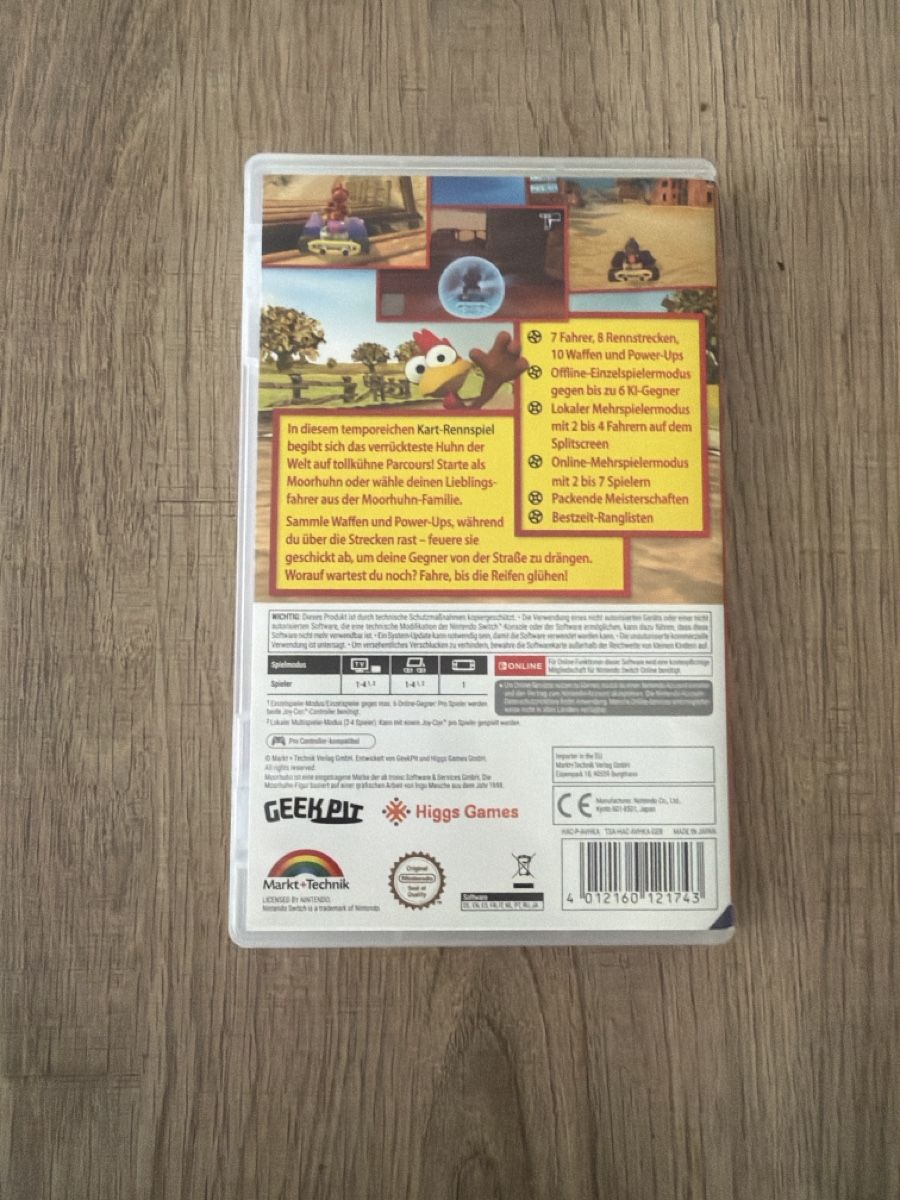 Giochi: Moorhuhn Kart 2 Nintendo Switch  – Usato da Hagendorn venduto da masterchieff 1