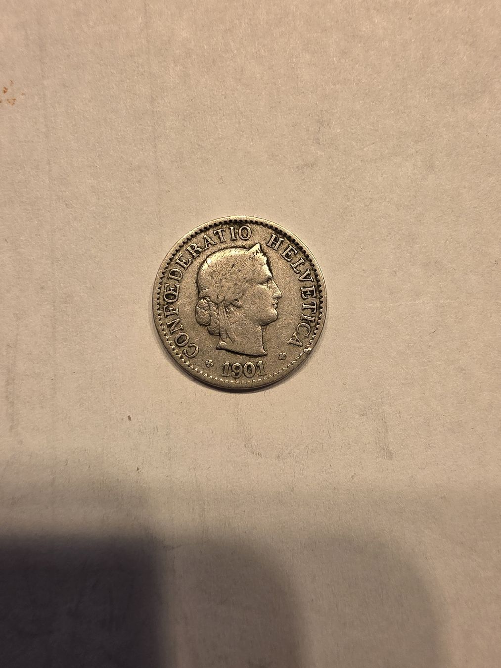Toutes les monnaies: piece 5cts 1901 – D'occasion à Fribourg par yan_z5fr