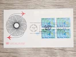 CL22 Enveloppe + Timbre UN / USA 1968