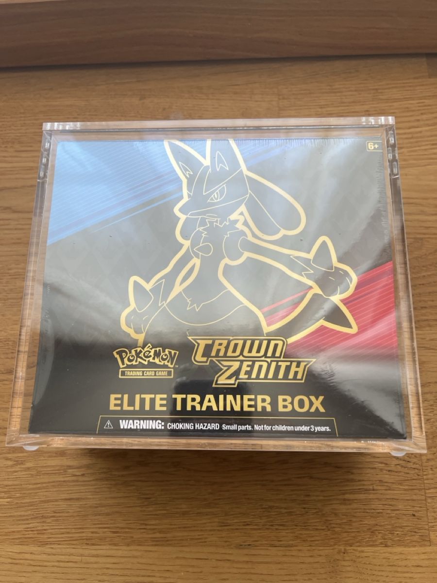 Pokémon Cartes à collectionner: Crown Zenith ETB inkl. Acrylic Case – Neuf avec emballage d'origine à Dübendorf par ric_8628