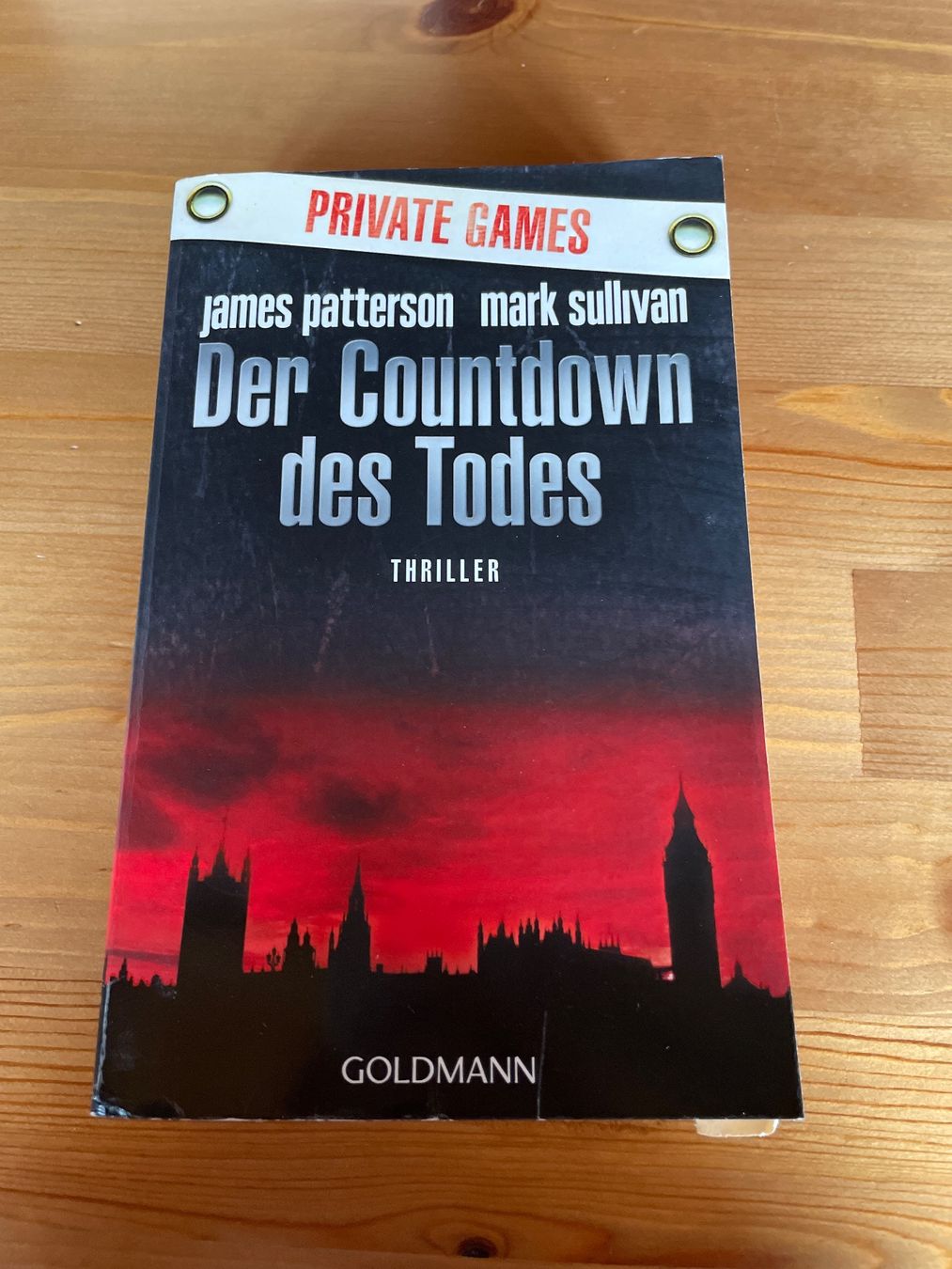 Livres: Der Countdown des Todes, James Patterson & Mark Sullivan – D'occasion à Grünenmatt par Smiley1986