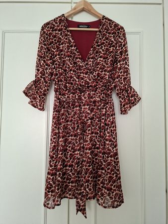 Robe léopard rouge It Hippie taille S