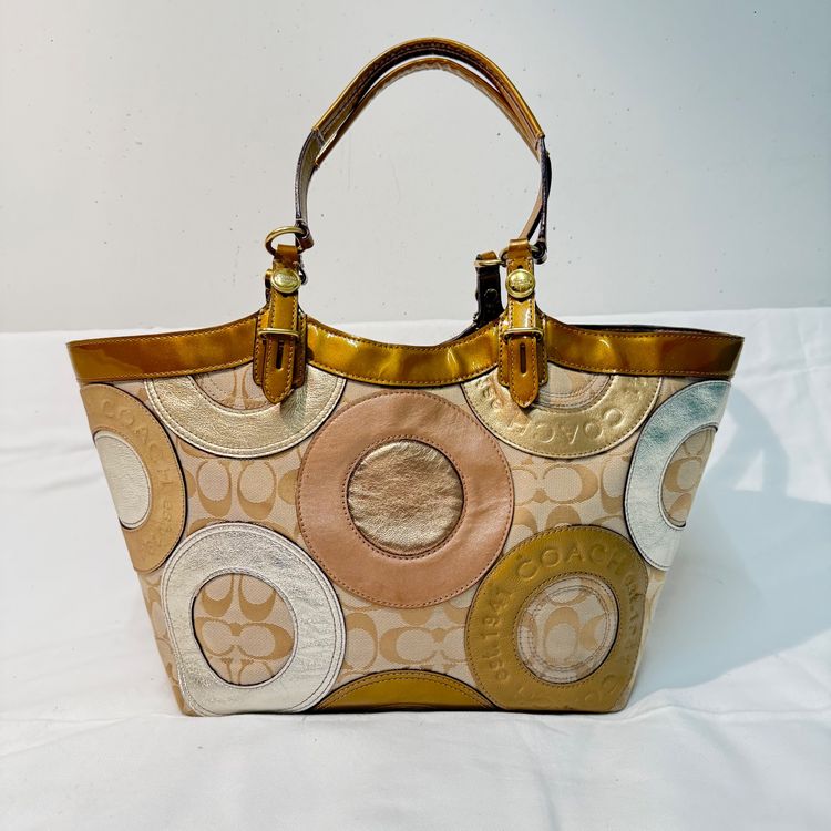 COACH Monogram Pattern Bag, Vintage (Gebraucht) in Zürich für CHF 80 ...