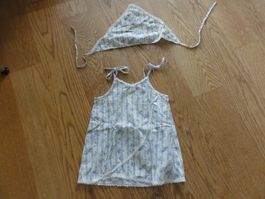 Sommer-Röckli mit Kopftüchlein, Gr. 80