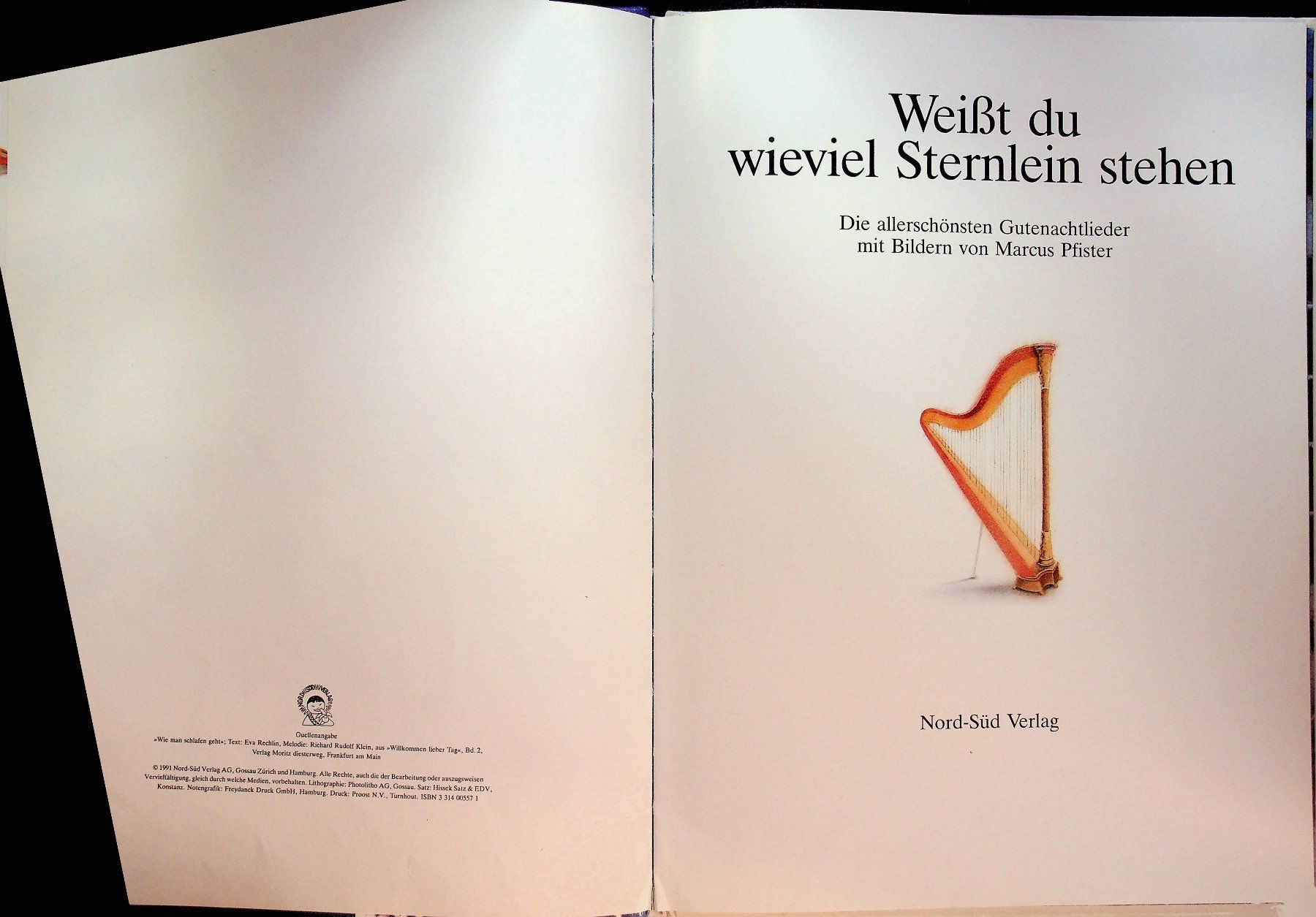 Bücher: Marcus Pfister Weisst du wieviel Sternlein stehen – Gebraucht aus Reitnau von Zaomir 2