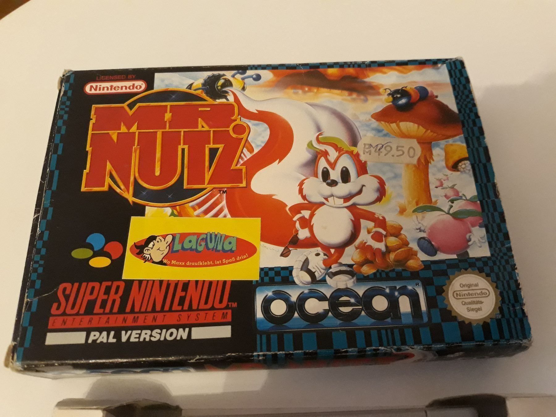 Giochi: Mr.Nutz Super Nintendo SNES Spiel OVP – Usato da Aarau venduto da Kaesekuchen2000 2