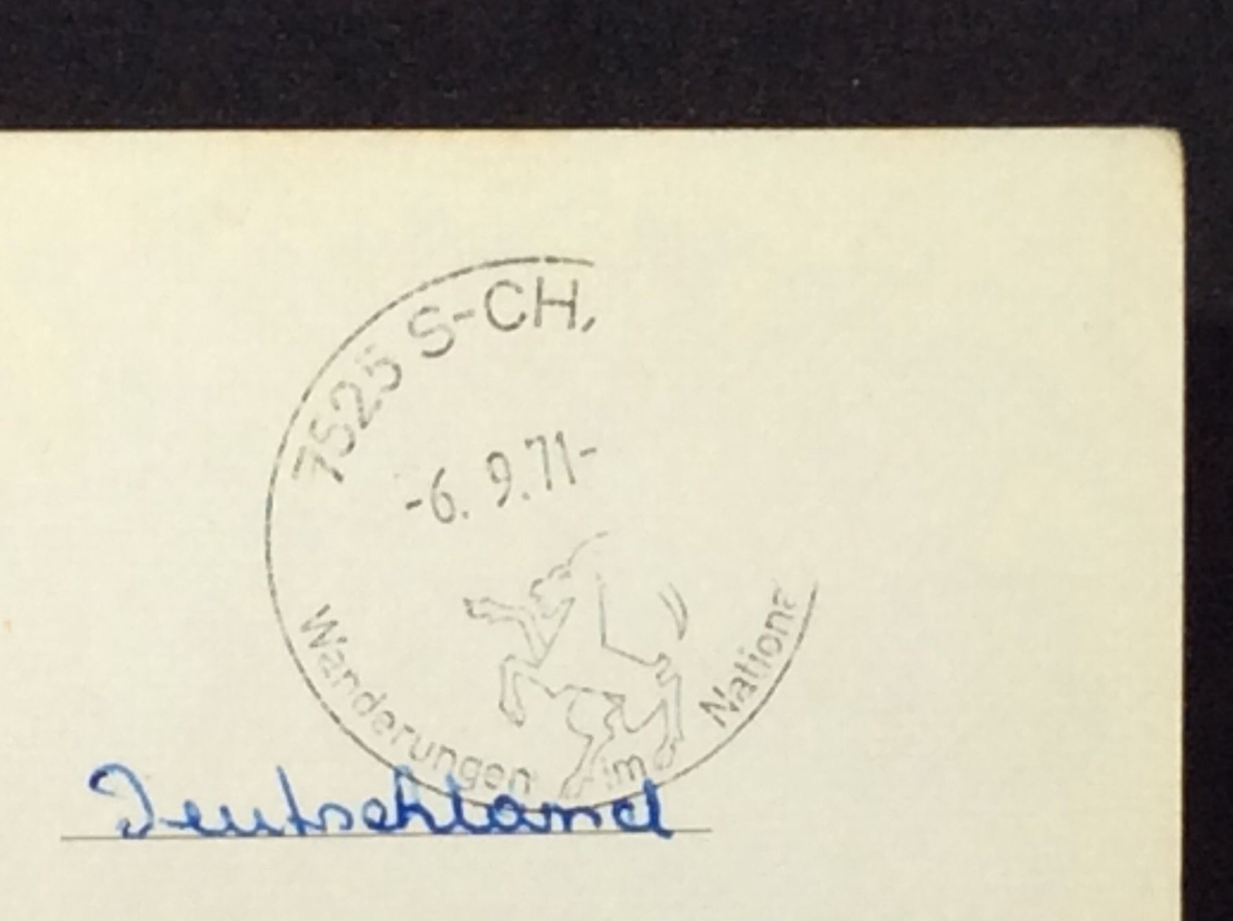 Cartoline postali: S-chanf, Ober-Engadin, 1673m – Usato da Widnau venduto da Brusi9 1
