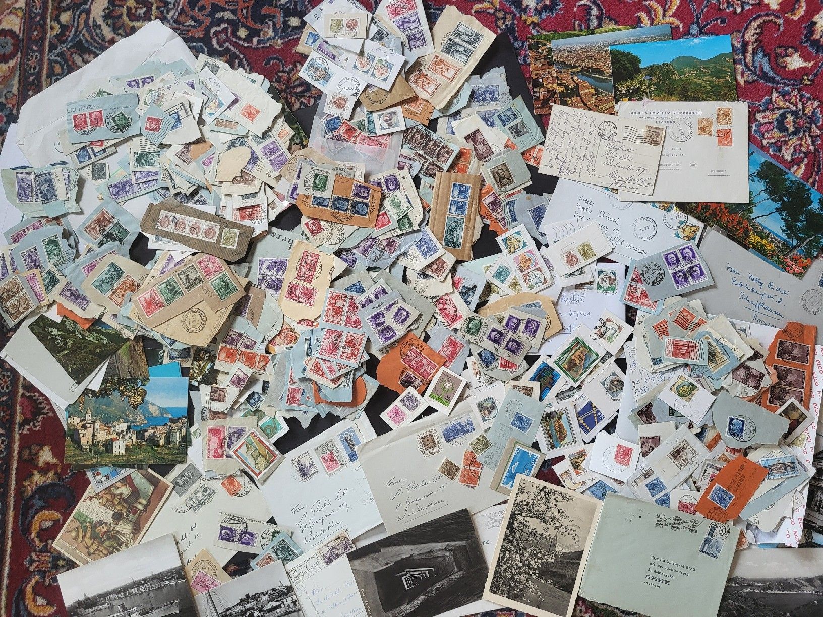 Alle Briefmarken: Italienisches Briefmarken Lot – Gebraucht aus stäfa von brandy66