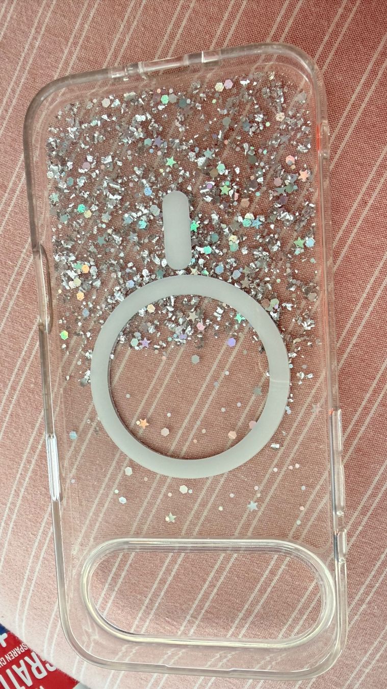 Cover & Protezioni schermo: iPhone Air hard silicone case glitter Mag safe – Nuovo (secondo la descrizione) da Frauenfeld venduto da Vanityroom 1