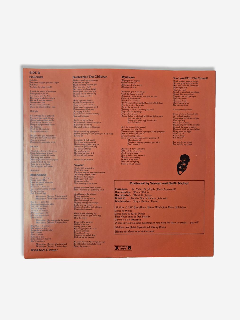Vinyles: Venom – Possessed – D'occasion à Bogis-Bossey par VNT-GE.ch 2