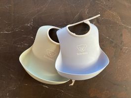 Babybjörn Lätzchen Set zwei Stück Farben Pastell gebraucht