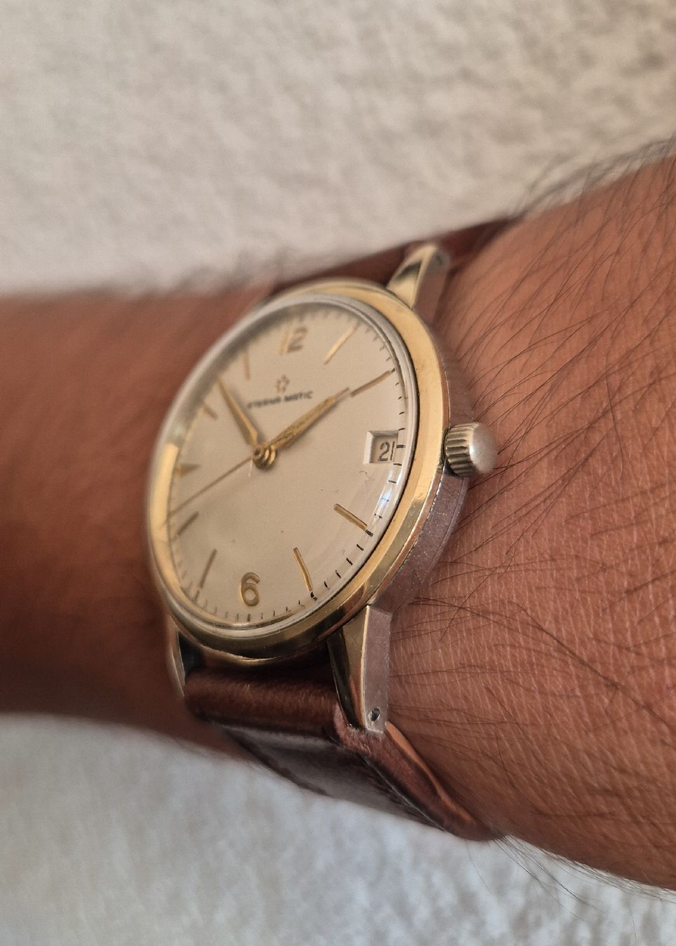 Eterna Montres: Eterna-Matic Automatic Vintage 35 mm Date  – D'occasion à Romanel-s-Lausanne par kev_r7mx 3