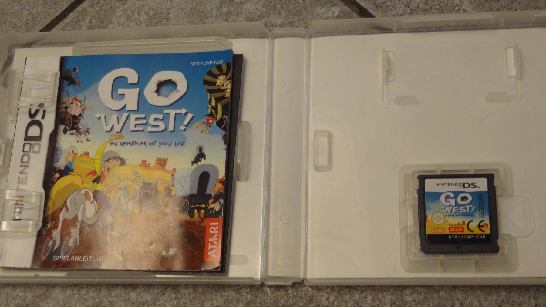Nintendo Jeux: Go West! Ein Abenteuer mit Lucky Luke DS – D'occasion à Olten par Disc-Ausverkauf 1