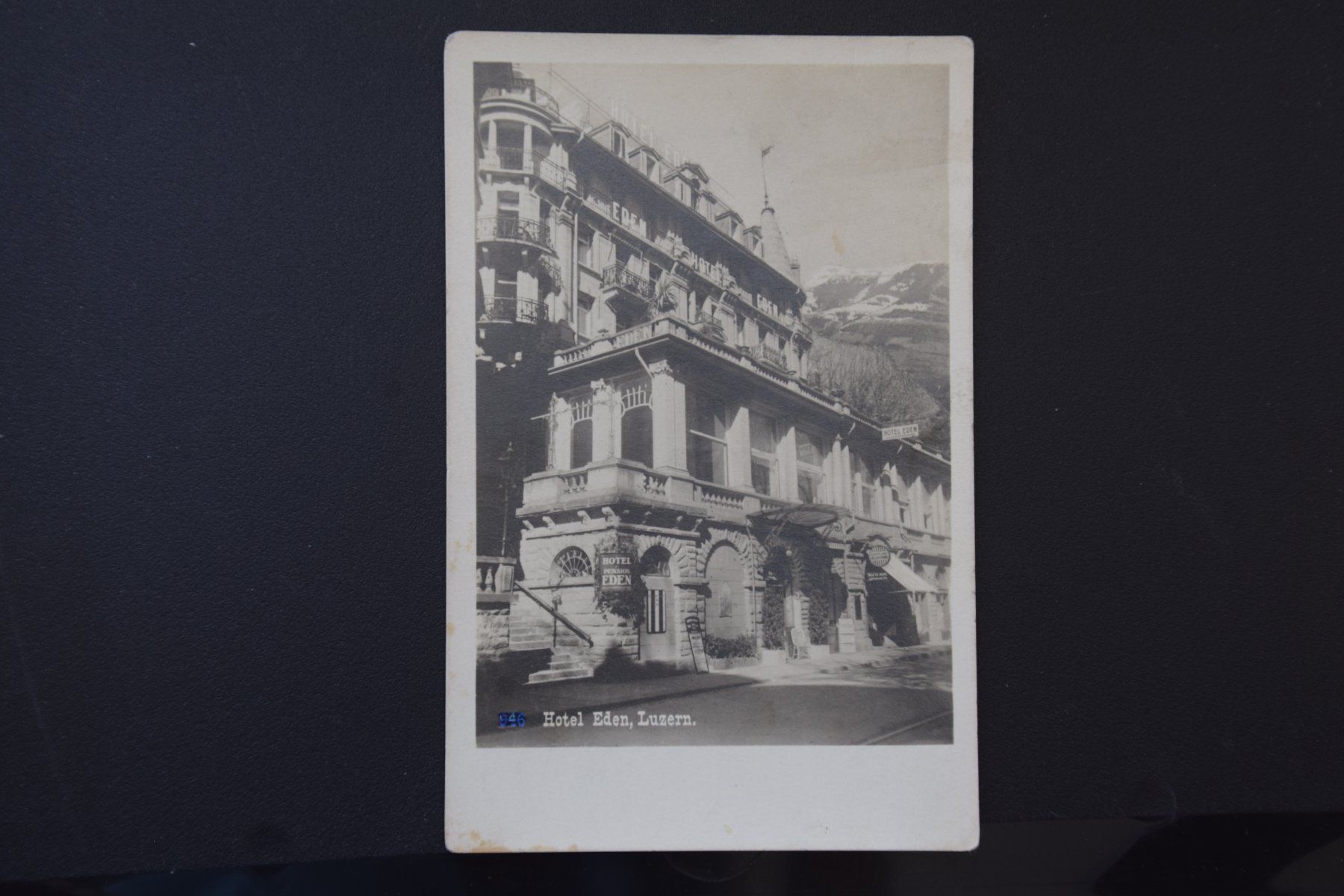 Cartoline postali: AK Luzern, Hotel Eden – Usato da Luzern venduto da CH2018