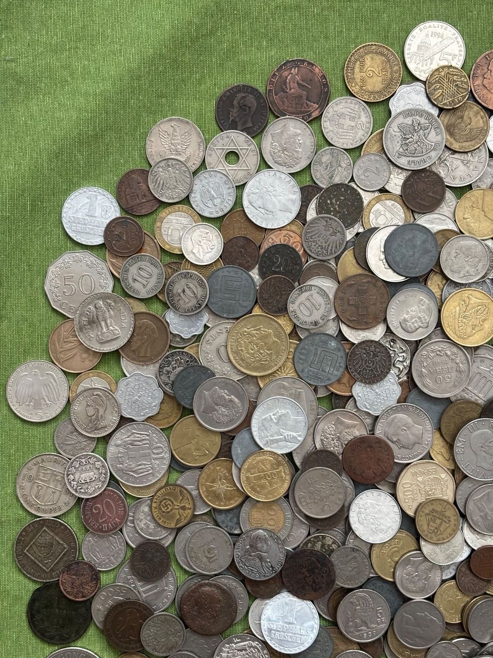 Toutes les monnaies: Münzen-Lot, ca. 3 Kilogramm – D'occasion à Kriens par Schweinsforelle 7