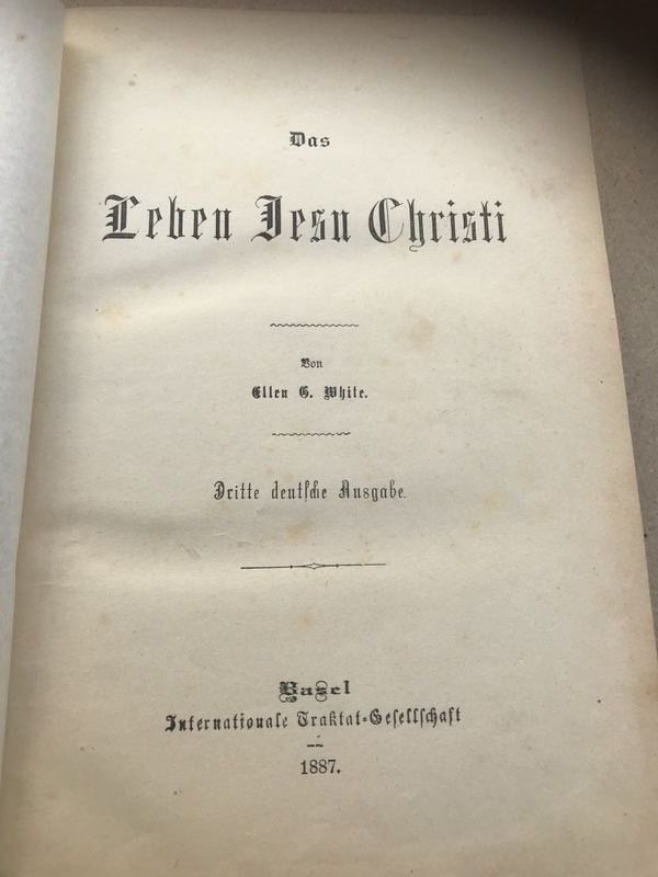 Libri: Das Leben Christi SEHR ANTIK 1887 – Usato da Bergdietikon venduto da book-4-you 2
