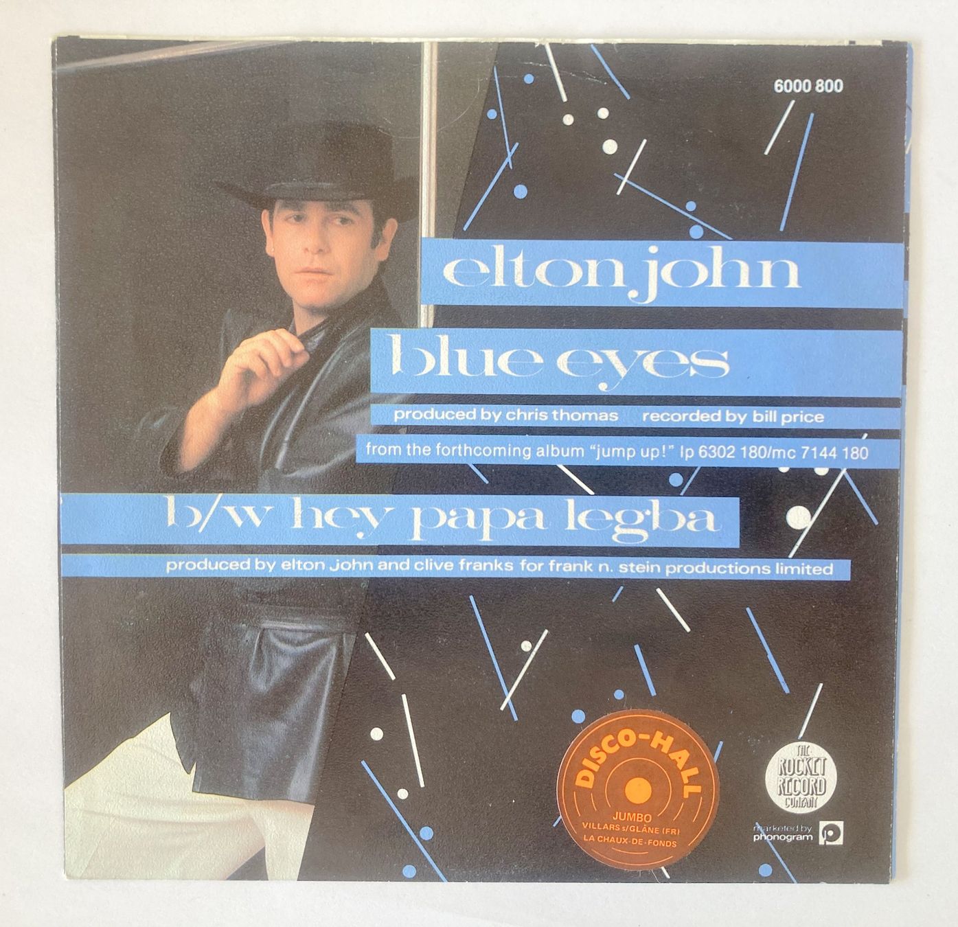 Vinyles: ELTON JOHN - BLUE EYES – D'occasion à Bottens par hotter-than-hell 1
