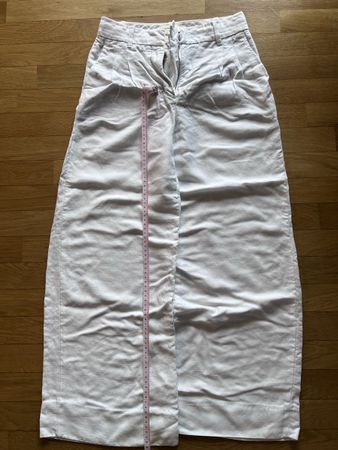 Weisse Sommer Hose xs