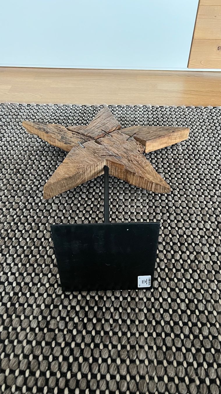 Tutte le decorazioni: Dekofigur Stern gross – Usato da Buchrain venduto da Mspeedy17 2