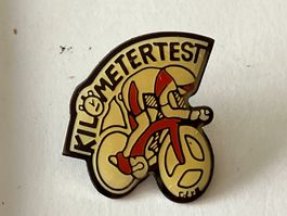 1 Pin Kilometertest Radsport