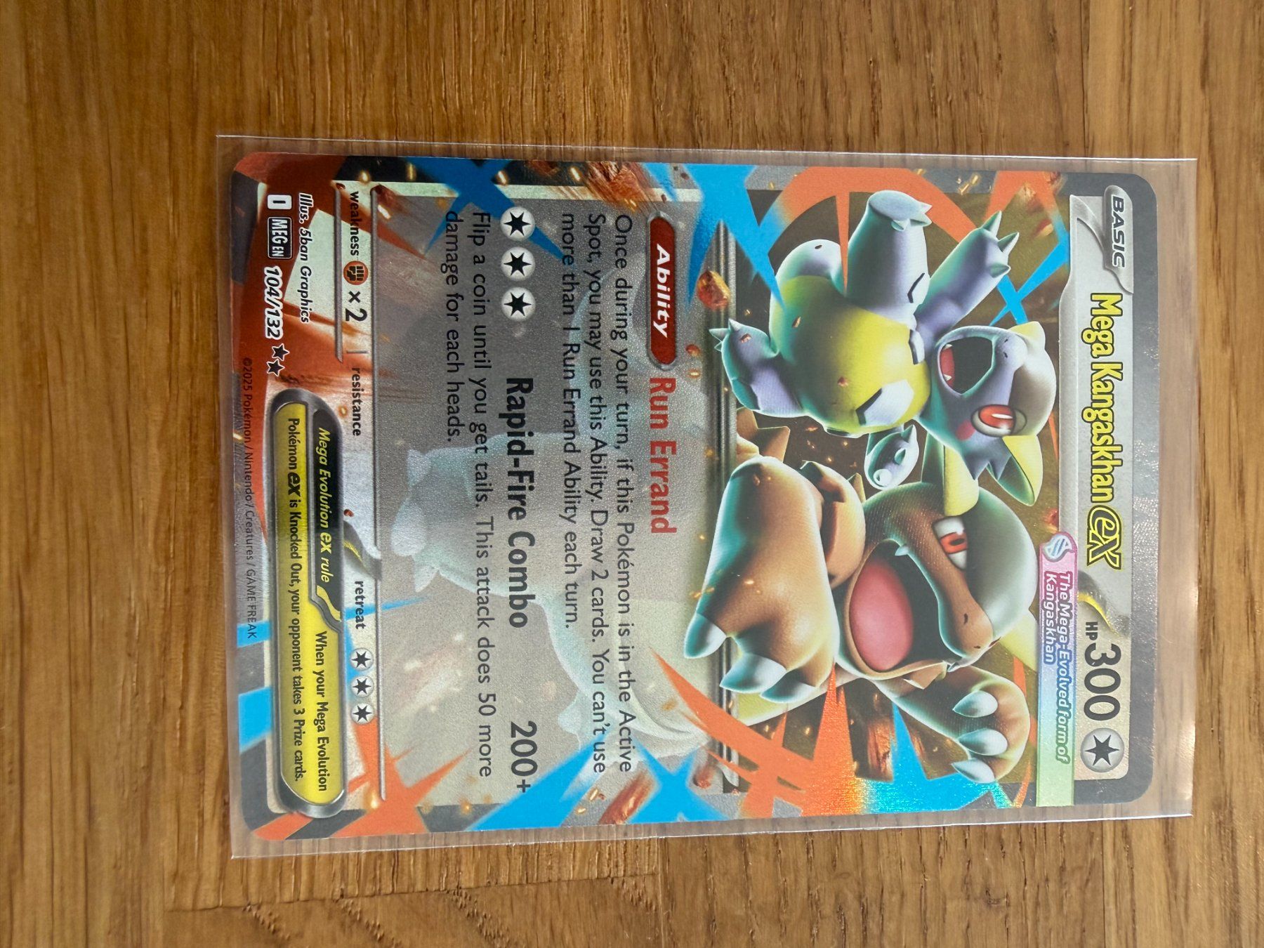 Pokémon Carte collezionabili: Mega Kangaskhan EX 104/132 – Usato da Amriswil venduto da sim_nlb6