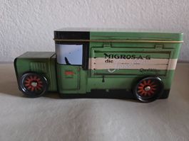 Blech Bus - Dose Migros AG -