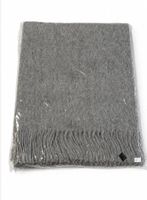 Plaid Uni Alpaga & Laine 180×150 cm – Neuf