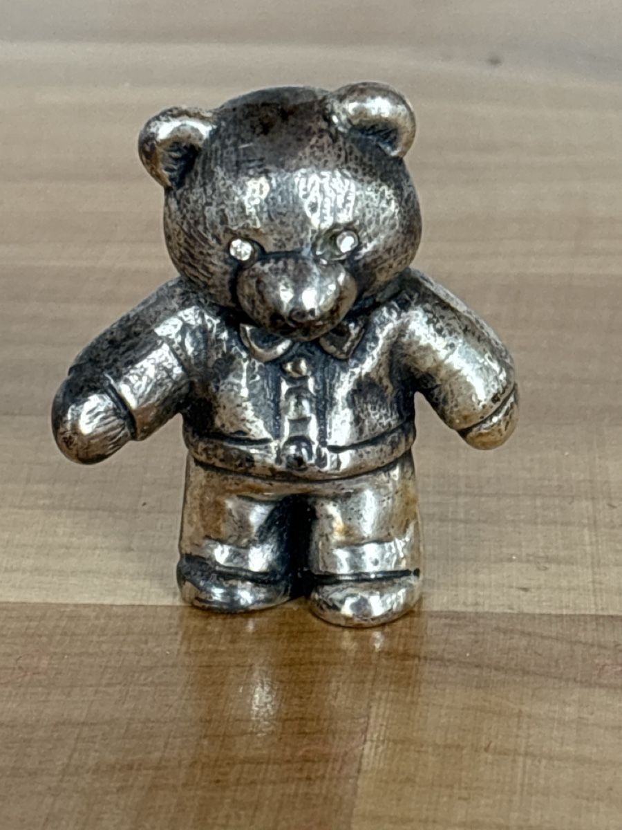 Statuette: Metall Figur Teddy Bear – Usato da Rümlang venduto da SchumBru10